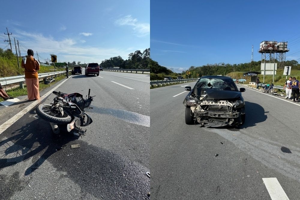 Senior citizen killed in Sarikei motorcycle-car collision, cops urge witnesses to come forward