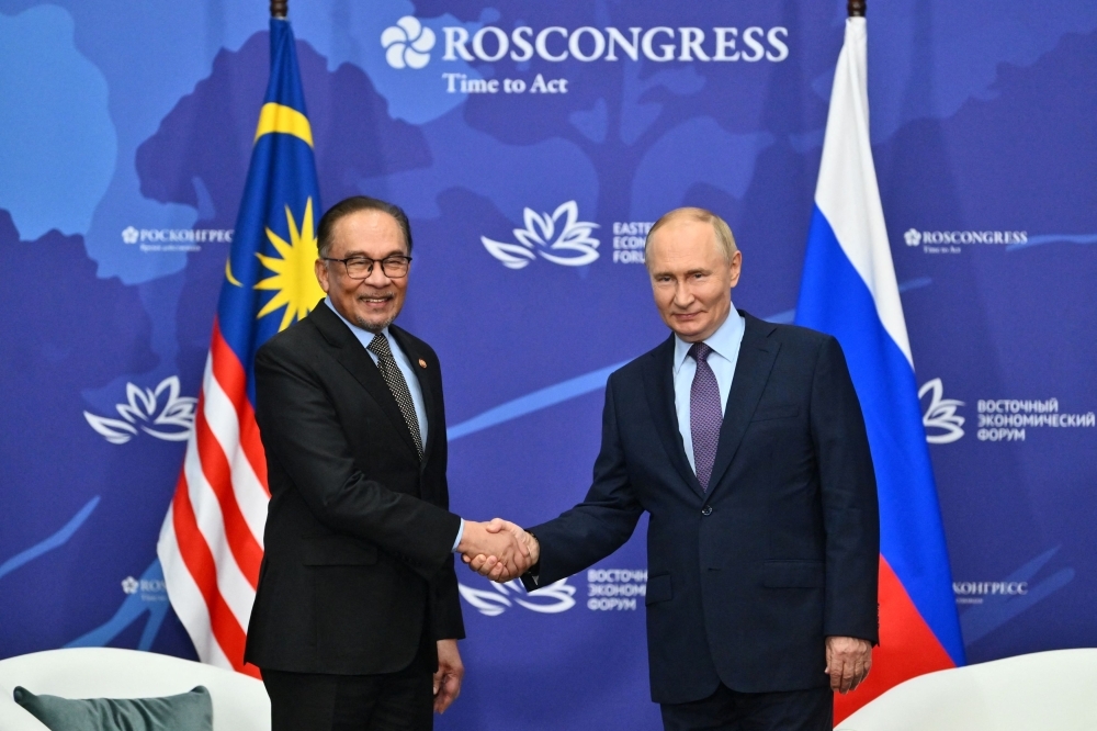 Malaysia seeks clearer Brics membership path as Anwar meets Putin for key talks