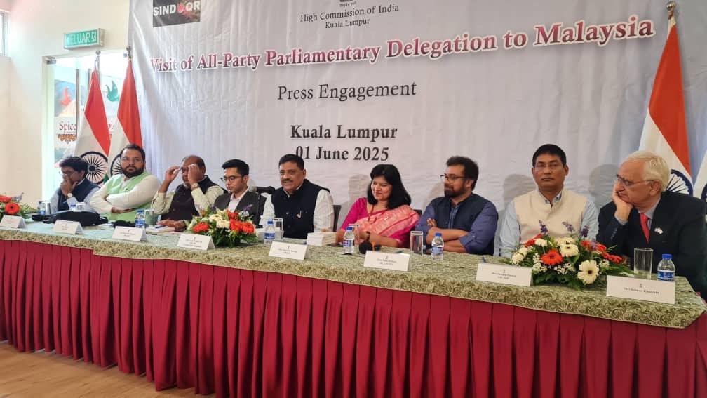 All-Party Delegation Reaches Malaysia To Advance India’s Global Anti-Terrorism Message