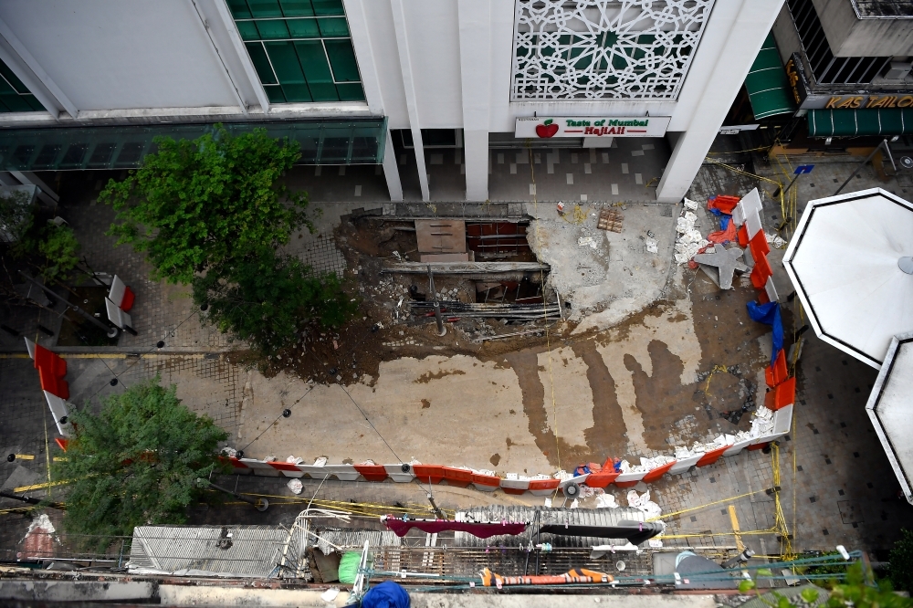 Full report on Jalan Masjid India sinkhole that swallowed Indian tourist to reach Cabinet by year-end, says Dr Zaliha