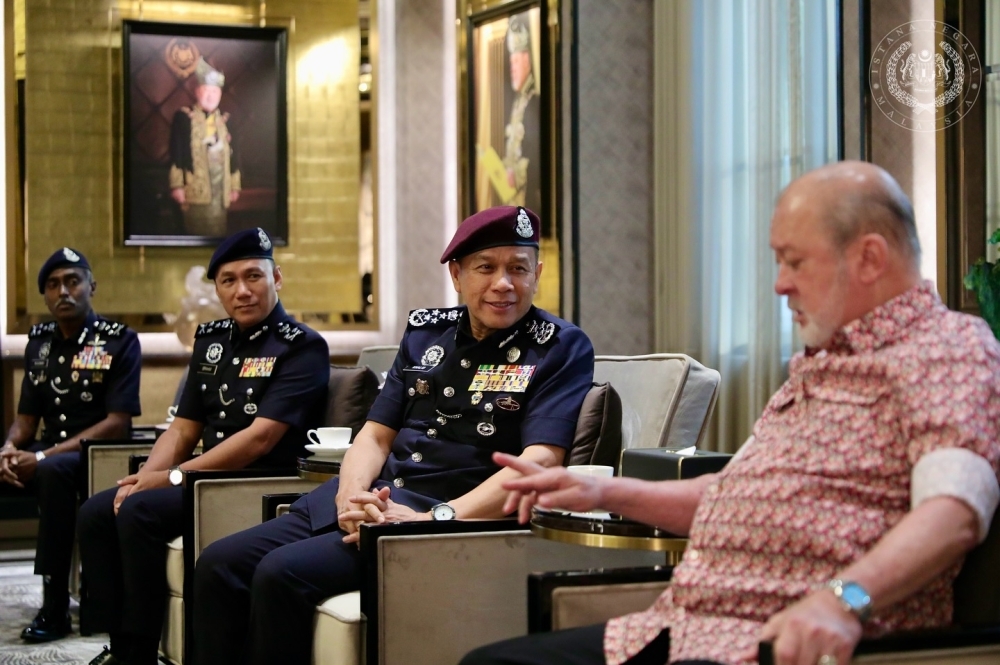 King receives IGP Khalid Ismail, top police officials in first audience on security matters
