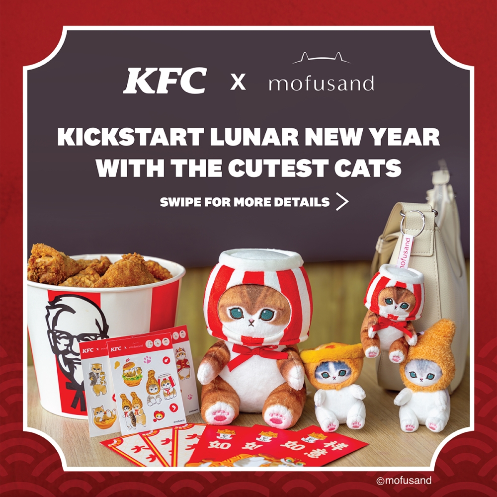 From fried chicken cats to kopi kau tees, F&B brands bet on blind boxes and plushies as Singapore diners chase memories
