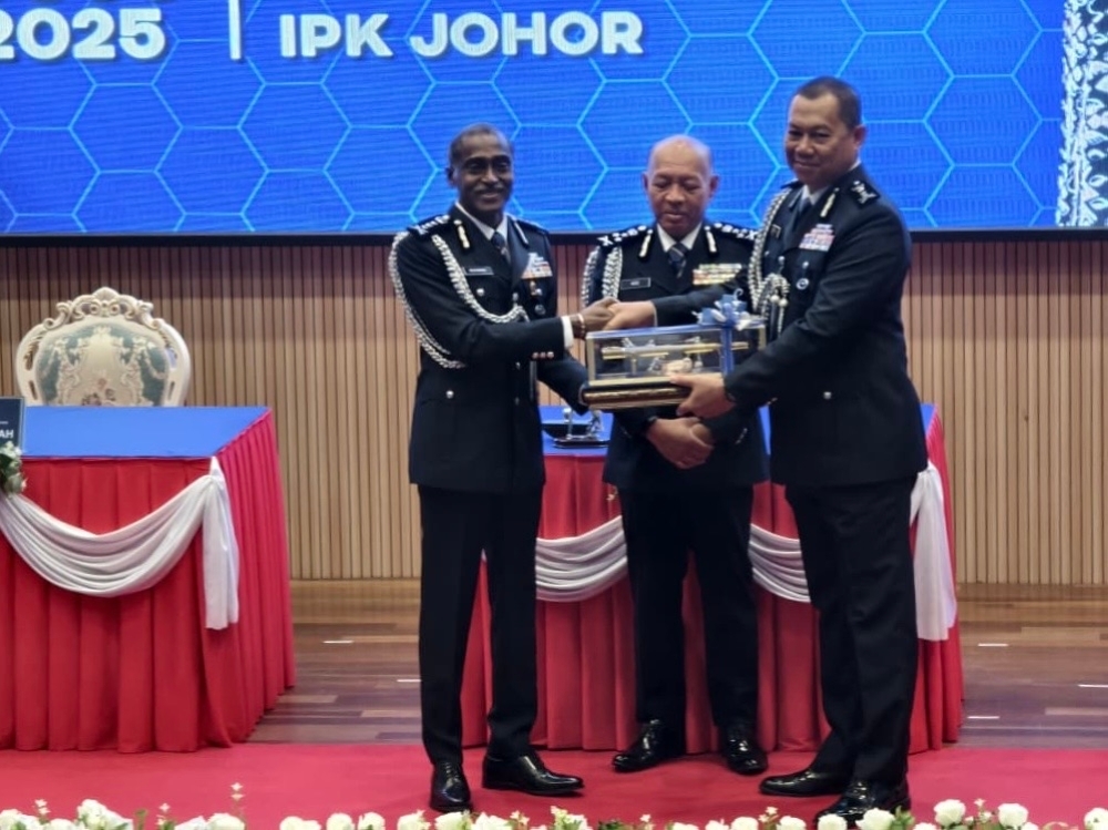 Ab Rahaman named Johor police chief, replacing M. Kumar who heads to Bukit Aman CID