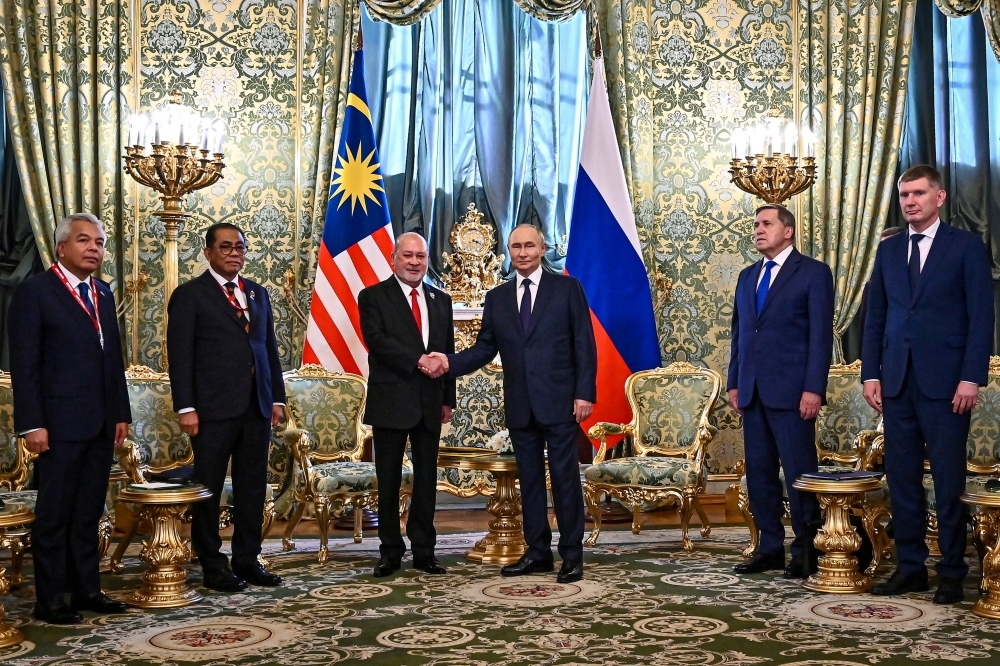 Sultan Ibrahim makes history with first Malaysian royal state visit to Russia, hosted by Putin