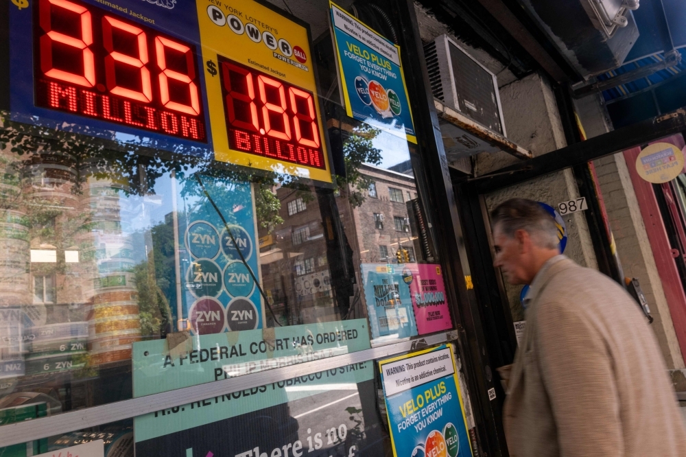 Two Powerball players share US$1.8b jackpot, second-largest in US history