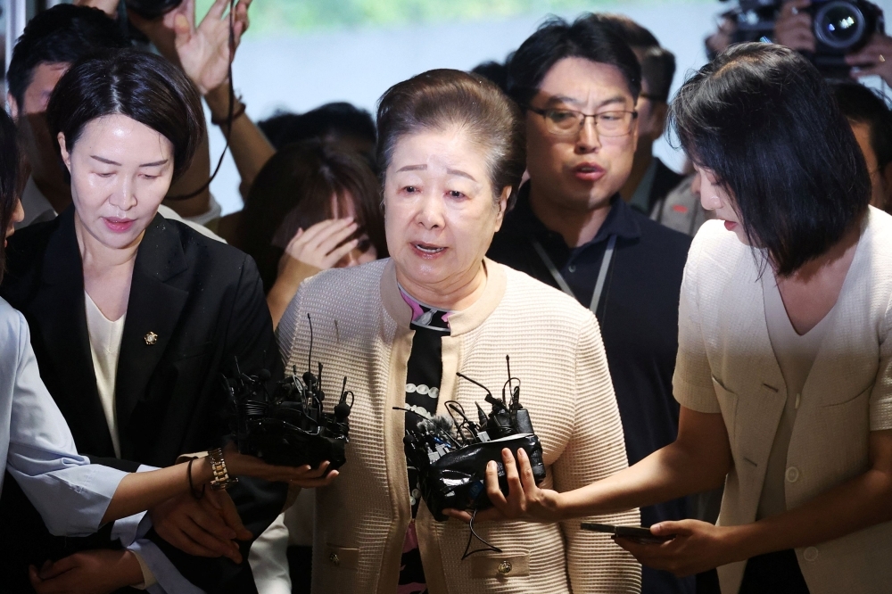 Unification Church leader questioned in bribery probe involving ex-South Korean first lady