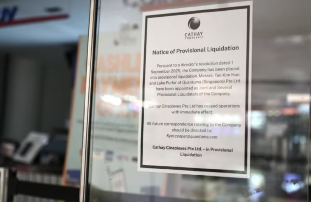 Cathay Cineplexes shuts its doors in Singapore amid mounting financial challenges
