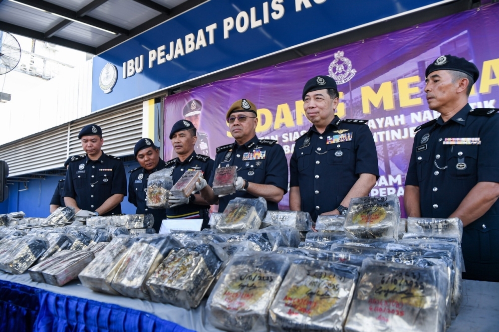 Perak police seize RM13m in drugs hidden as ‘dried durian’ after North-South Expressway chase