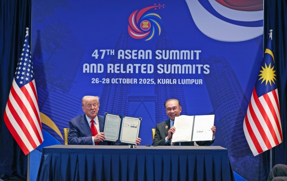 In a historic move, Anwar and Trump sign landmark deal to deepen Malaysia–US strategic cooperation