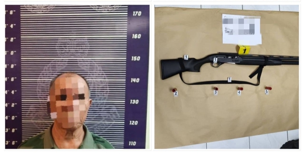 Man held after allegedly firing shotgun during dispute in Kuching