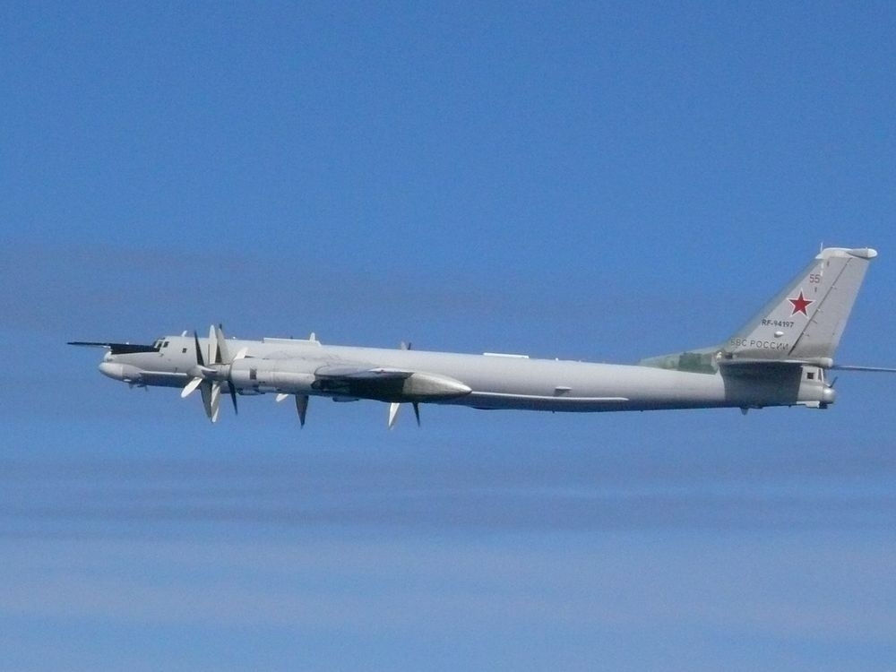 Russian nuclear-capable bombers conduct ‘scheduled’ flight over waters near Scandinavia, prompting foreign jet escort