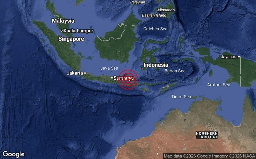 Magnitude 5.1 earthquake strikes Bali Sea, no tsunami threat to Malaysia
