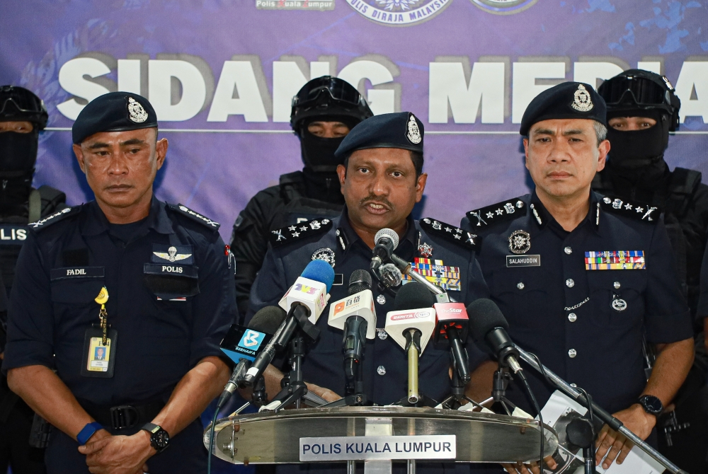 Bukit Aman: Two policemen among 87 testing positive for drugs in Ipoh entertainment outlet raids