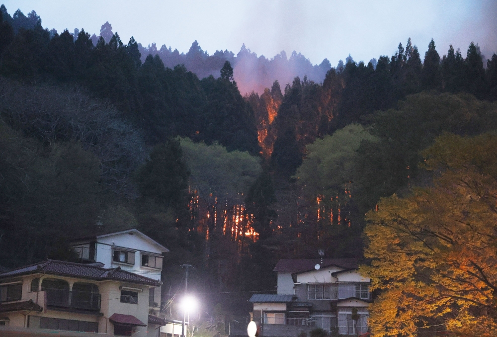 Japan’s Iwate wildfires force over 3,000 to evacuate as firefighters struggle to contain blazes