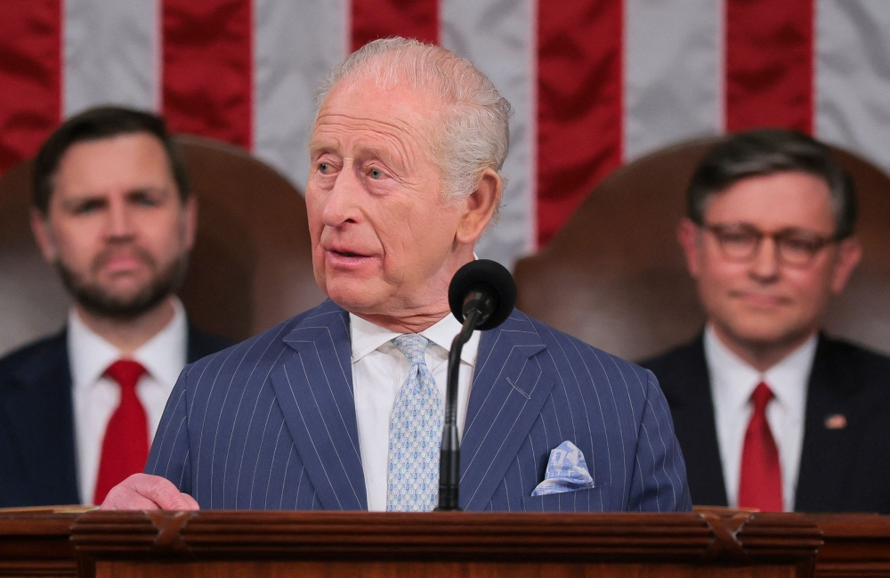 A king is saying this: Charles tells US congress executive power needs ‘checks and balances’