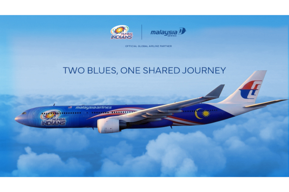 Malaysia Airlines rolls out Mumbai Indians-themed jet, taking IPL side’s colours global