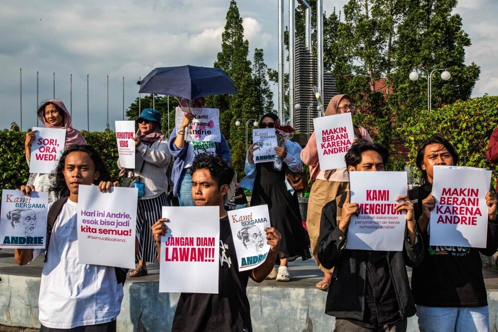 Indonesia charges soldiers over acid attack on KontraS activist Andrie Yunus