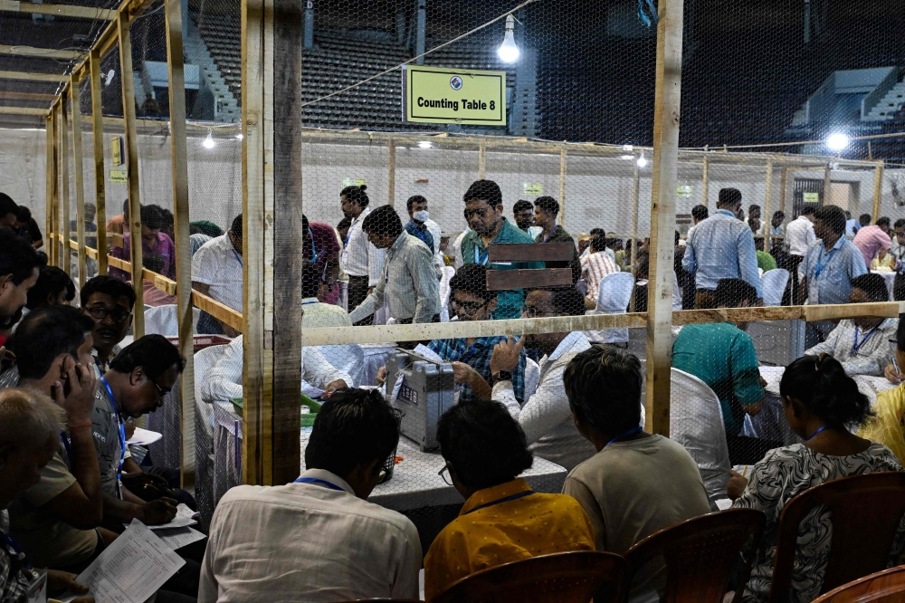 Vote counting begins in key Indian state polls testing Modi’s grip on power