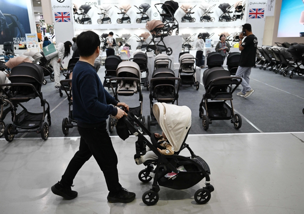 South Korea welcomes rare baby bump as population shrinks