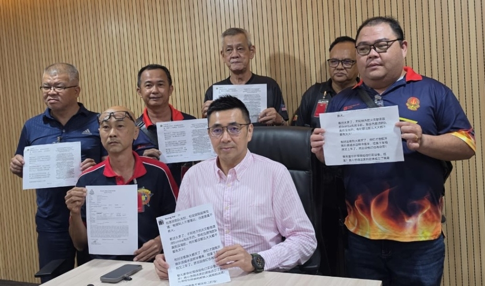 Penang volunteer fire brigades lodge police report over Facebook claims linking them to money laundering