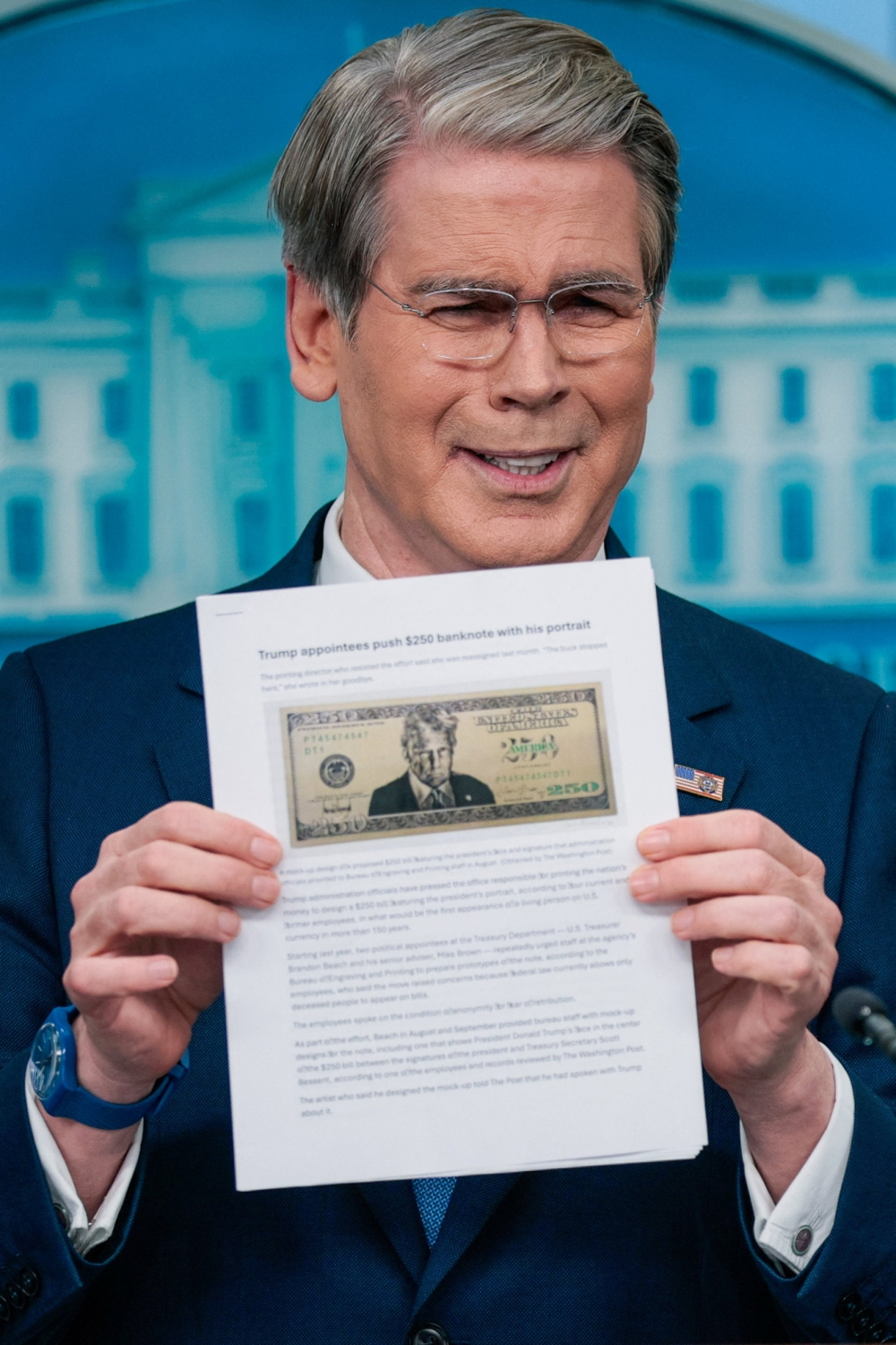 Trump could become first living US president on banknote under proposed US$250 bill