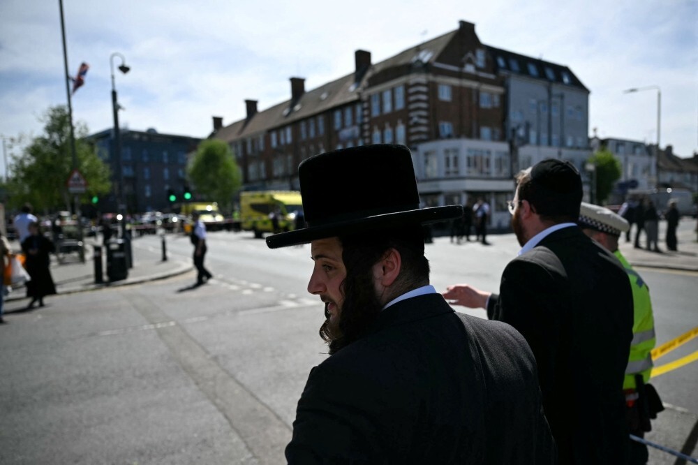 Man charged with attempted murder over stabbing of two Jewish men in north London