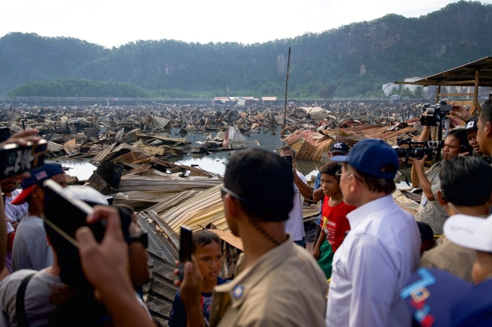 Sandakan authorities end disaster status for Kampung Bahagia fire that destroyed 1,000 houses