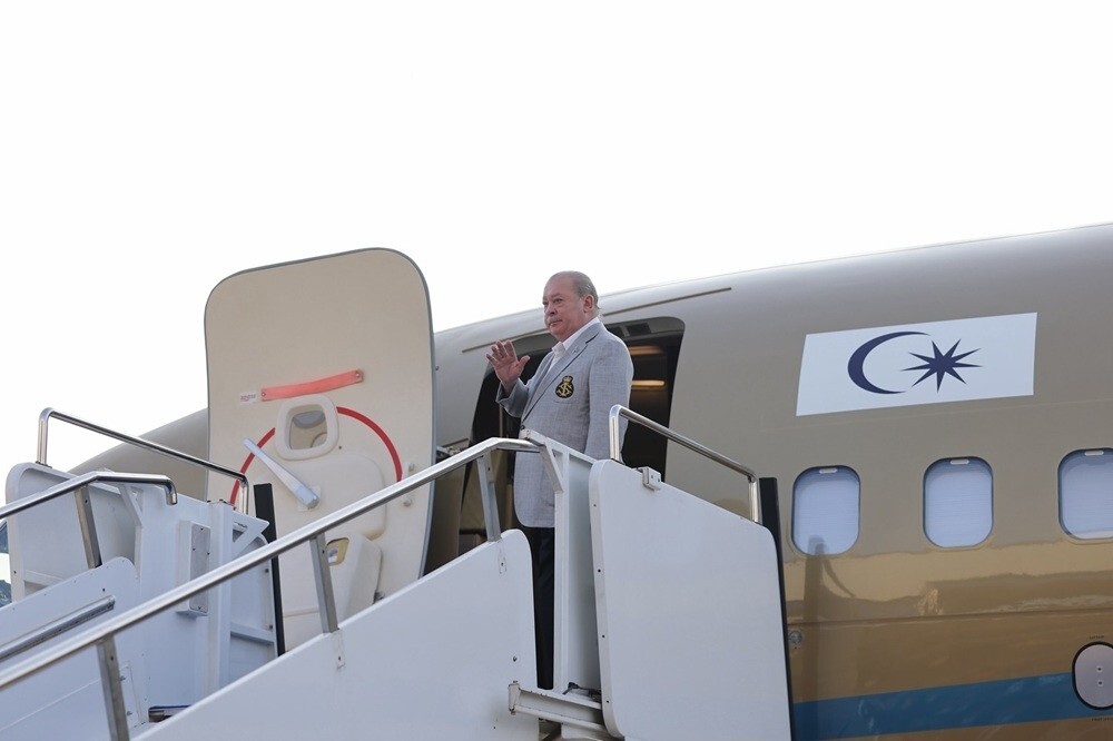 King departs for Moscow at Putin’s invitation for Victory Day events