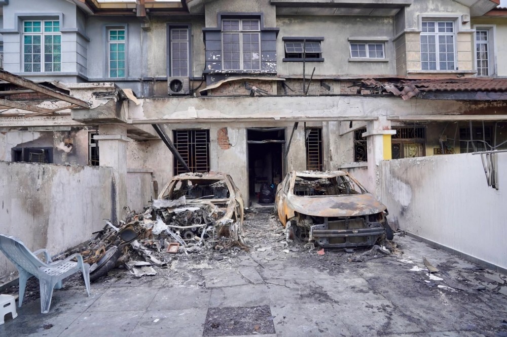 Four Bukit Indah homes hit in suspected Molotov cocktail attacks linked to Singapore Ah Long syndicate