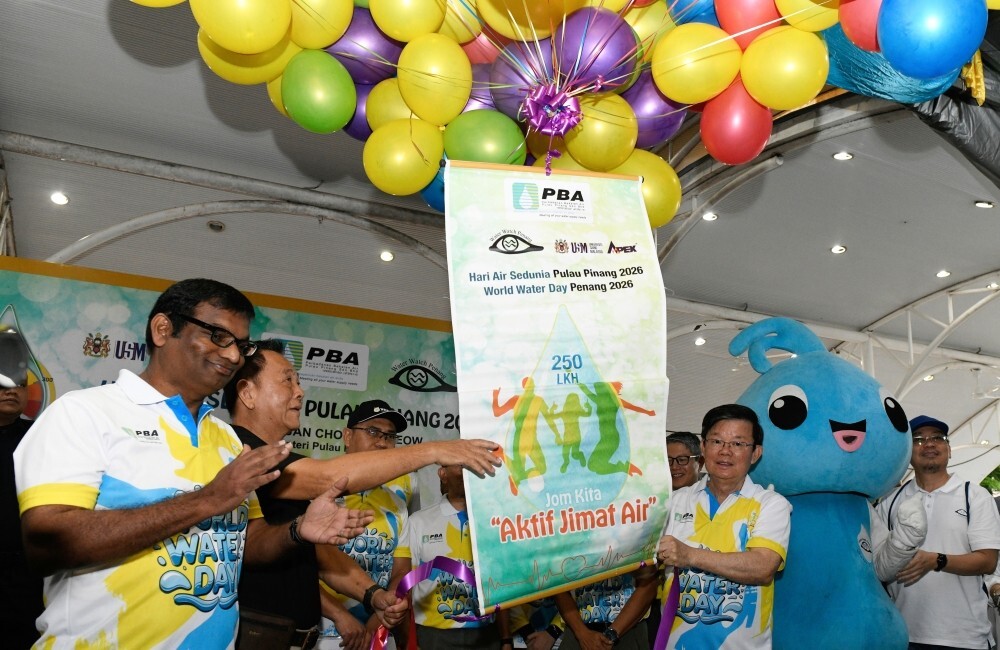 Penang pushes active water-saving culture, aims to cut domestic use to 250 litres per person daily