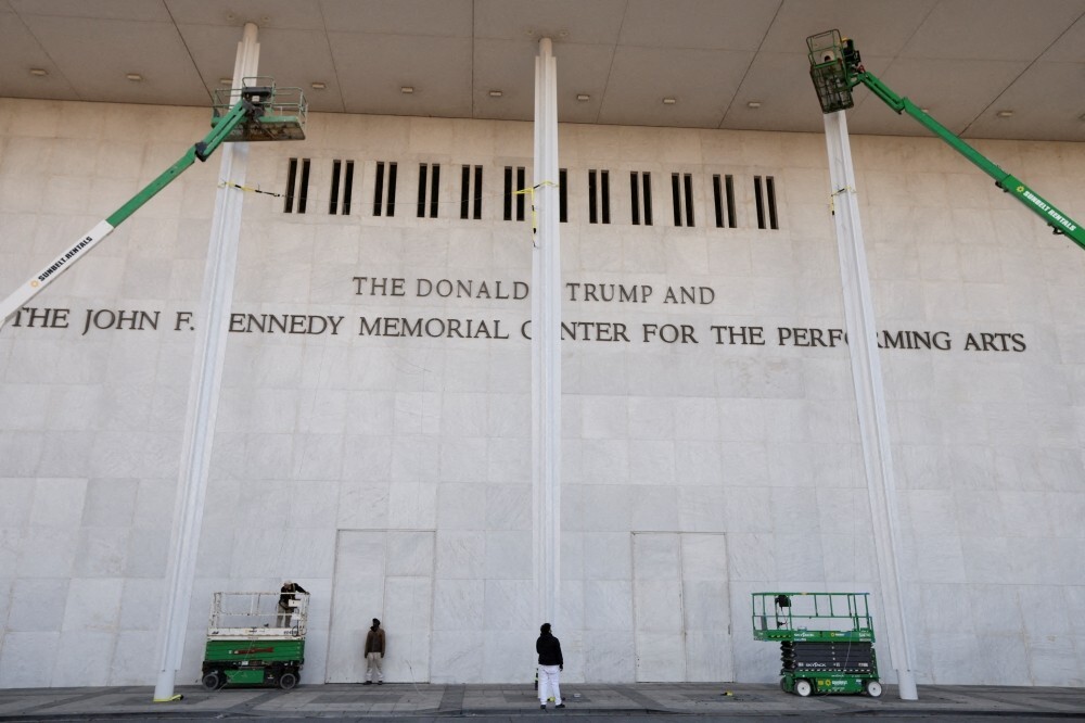 US judge rules famed Washington arts centre was illegally renamed after Trump, orders reversal