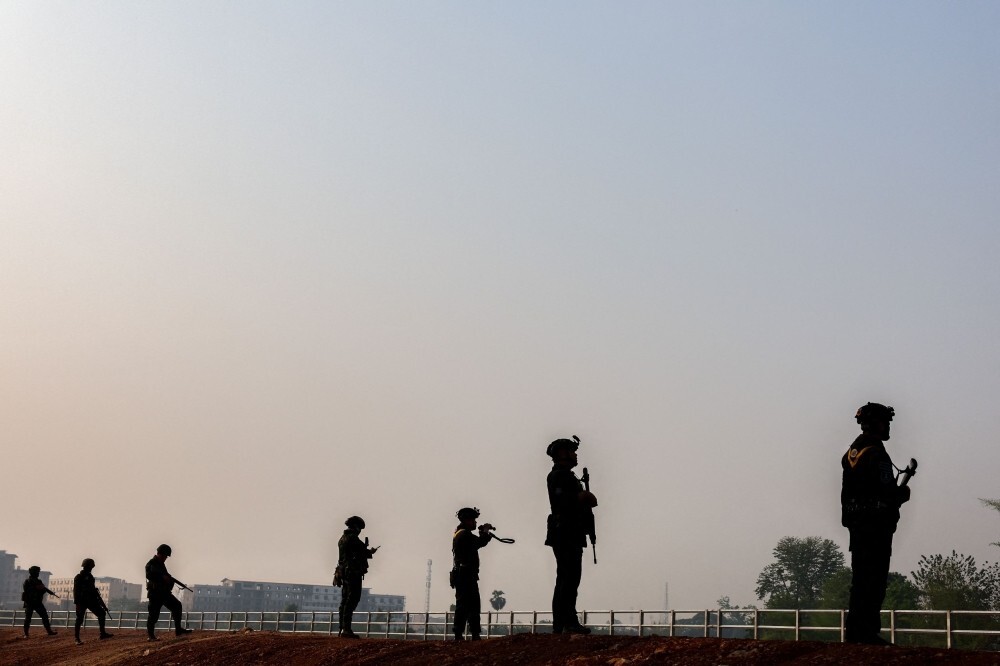Myanmar military claims recapture of Thai border town after two-week offensive