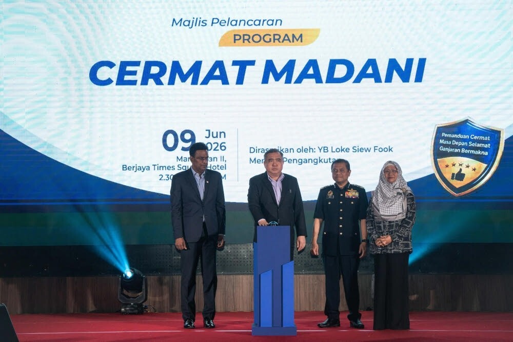 Safe drivers may get up to 65pc insurance savings under Cermat Madani, says transport minister