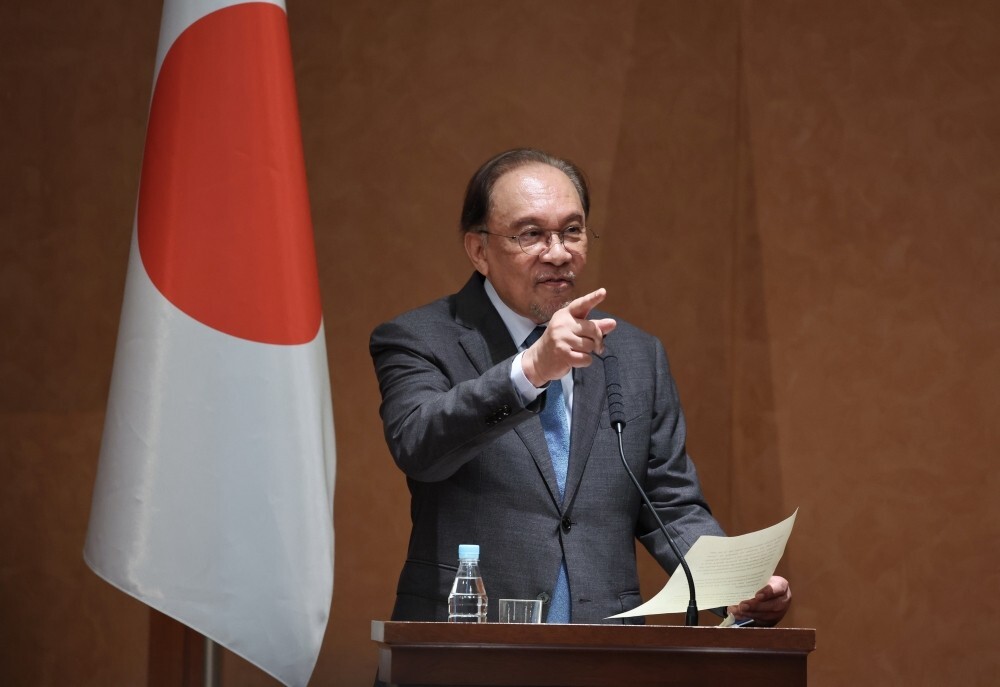 At Nikkei Forum, Anwar calls for leadership with clear sense of direction