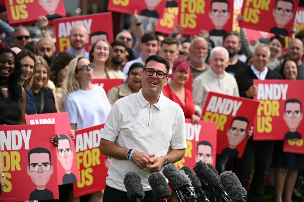 Britain’s PM-in-waiting Andy Burnham unveils vision to reshape the economy