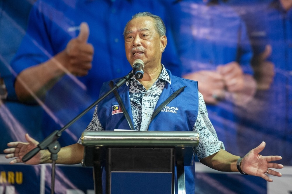 Muhyiddin says Perikatan may not form Johor govt, hopes to win enough seats for checks and balances