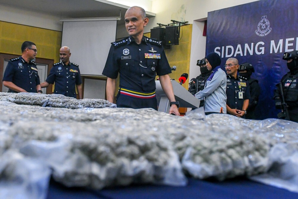 RM13.34m cannabis haul: Selangor police bust four drug syndicates