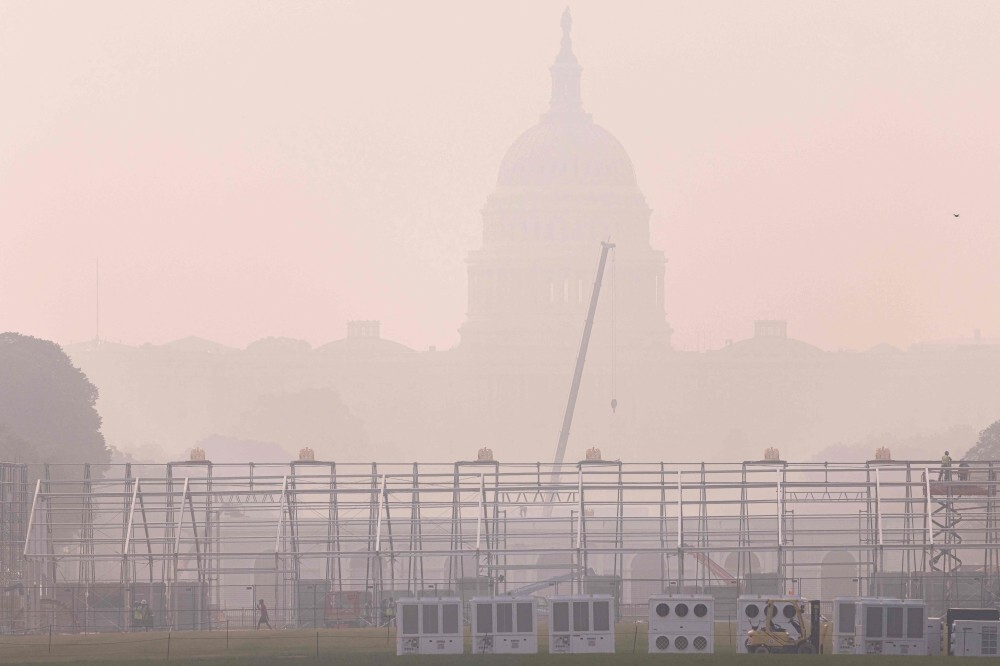 Trump threatens to raise Canada tariffs over wildfire smoke crossing into US