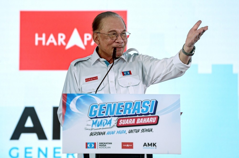 ‘Old politics of fear and race must end’: Anwar looks to Gen Z for change