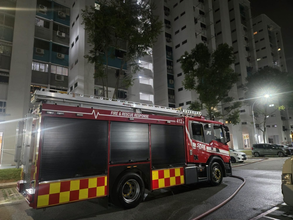 Fire in Singapore flat leaves one dead, 50 evacuated