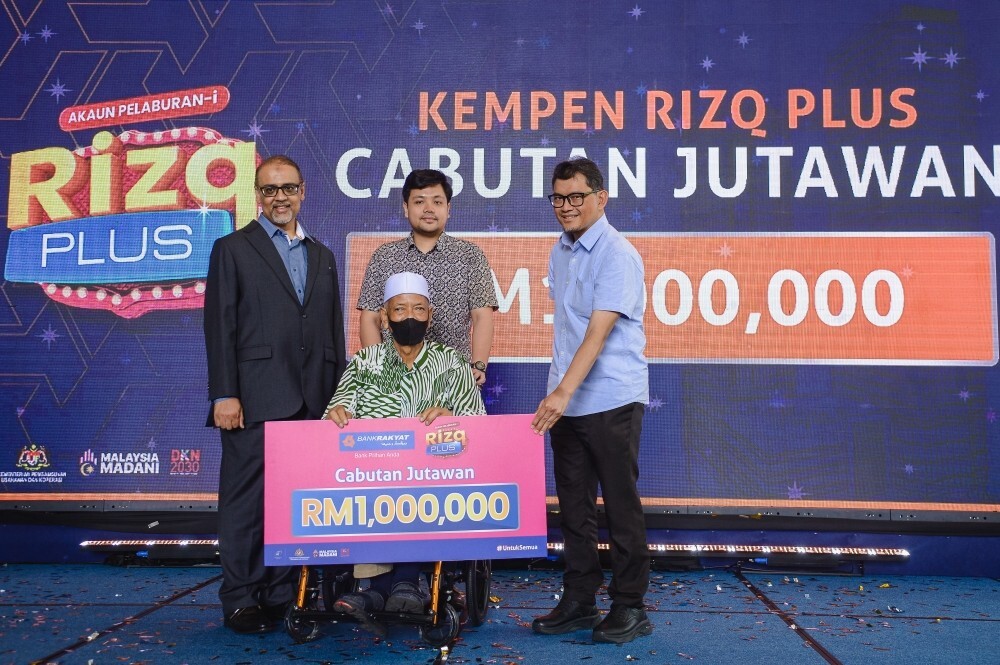‘I only wanted to save’: Kajang retiree wins RM1m Bank Rakyat lucky draw