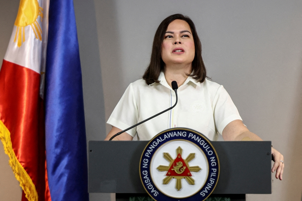 Philippine VP Sara Duterte hit with arrest warrant over alleged death threat against Marcos