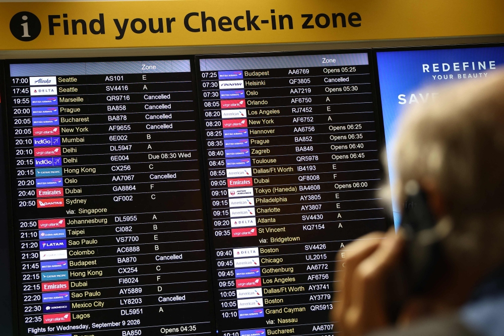 Cyberattack ruled out in UK air traffic glitch that disrupts hundreds of flights
