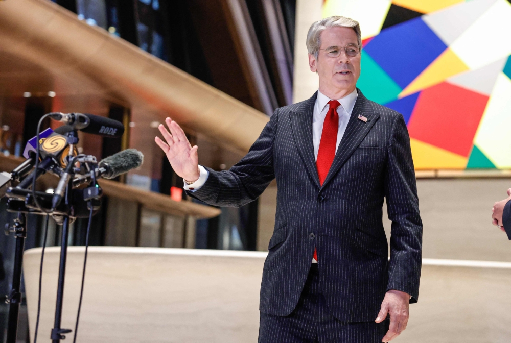 US Treasury chief says meeting with China on trade, AI ‘very successful’