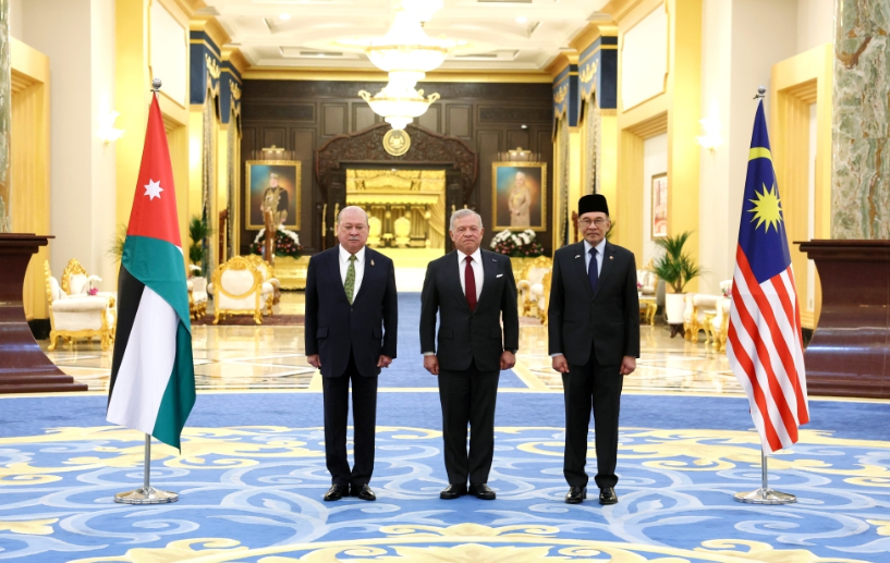 Sultan Ibrahim confident of stronger Malaysia-Jordan ties with Abdullah II’s visit