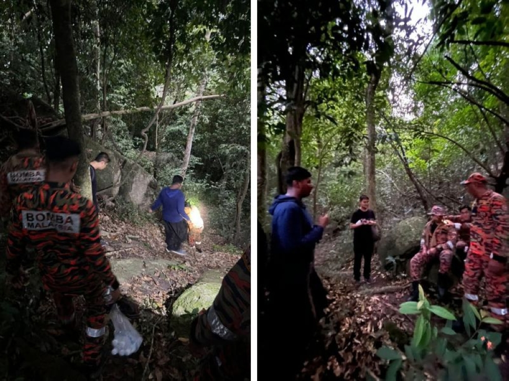 WhatsApp location helps rescuers find two lost hikers in Penang Youth Park