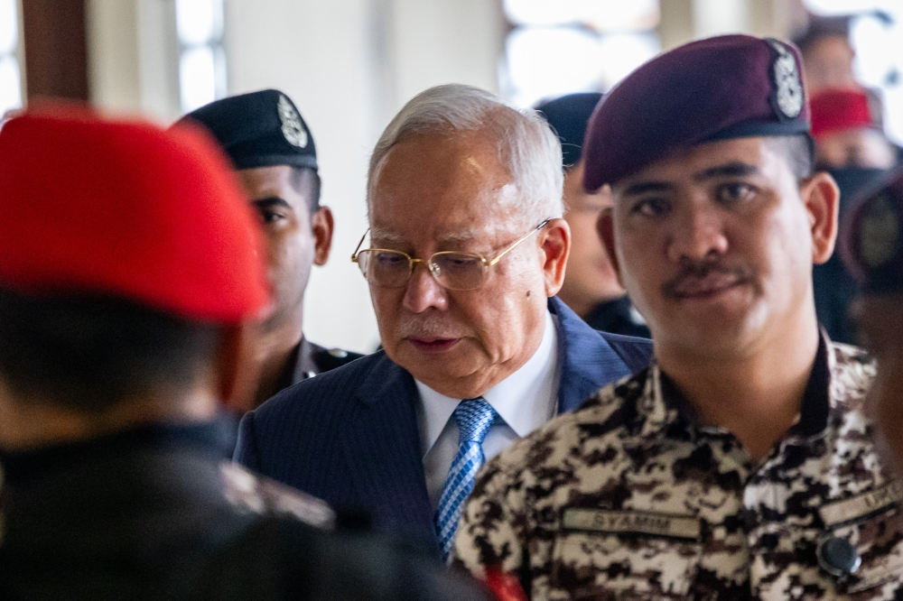 Najib’s house arrest conditions being finalised, but RM50m fine yet to be settled