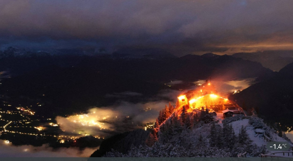 Hitler’s mountain retreat in Bavarian Alps ‘completely ablaze’, German police detain suspect