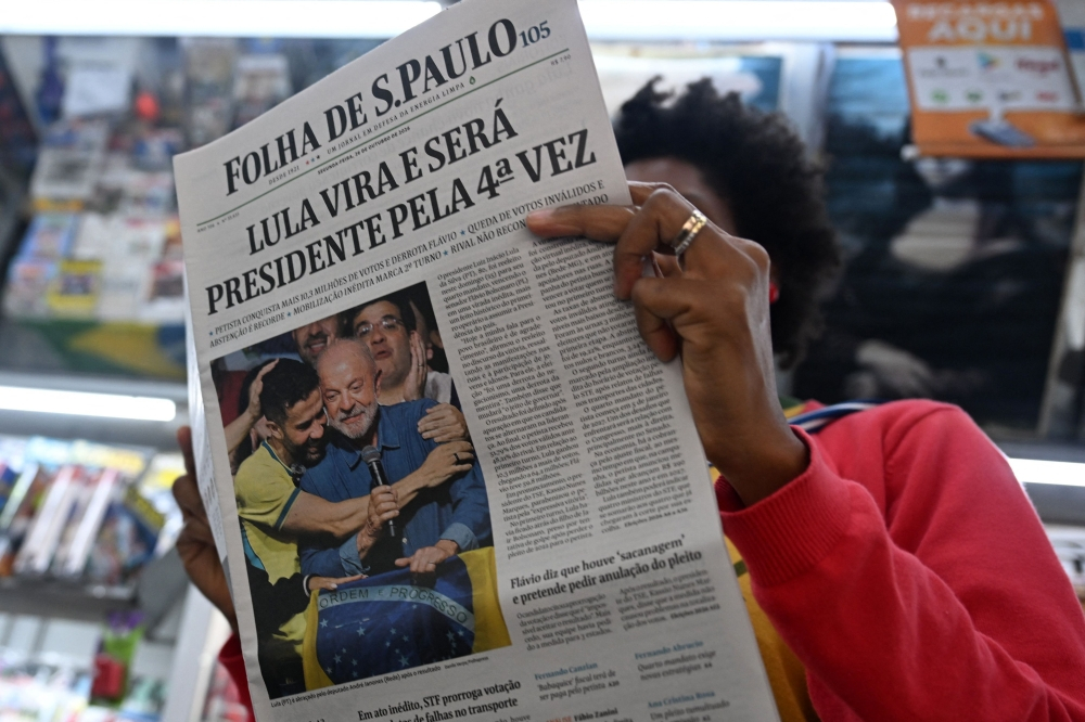 Flavio Bolsonaro’s party recognises Lula’s victory despite election fraud claims